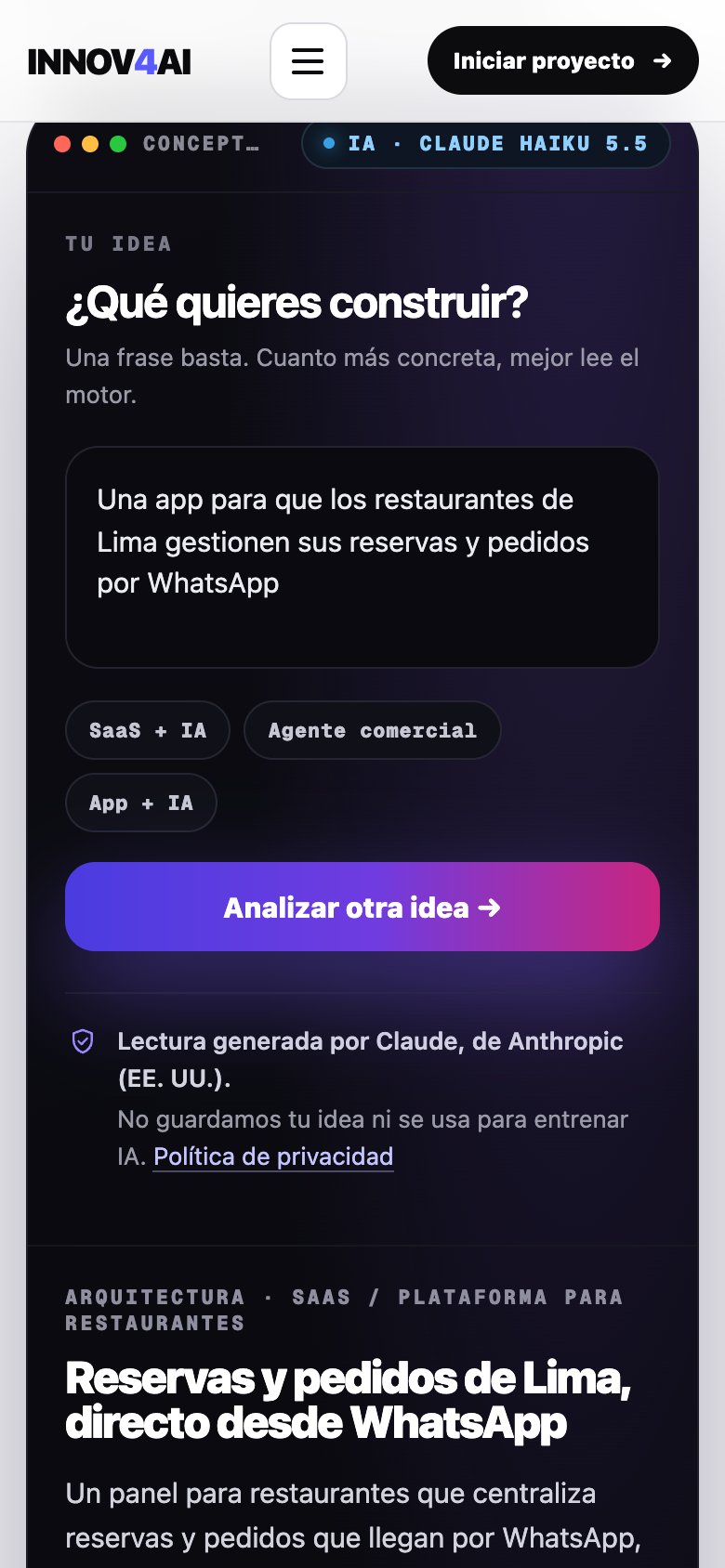 Concept Engine on a phone