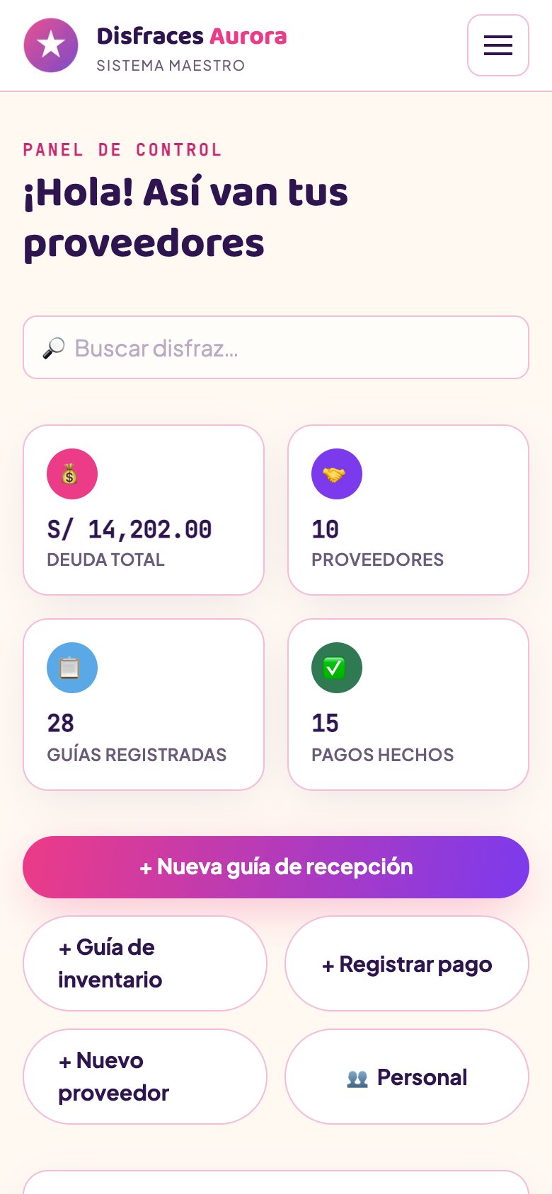 ProveedorPro su smartphone