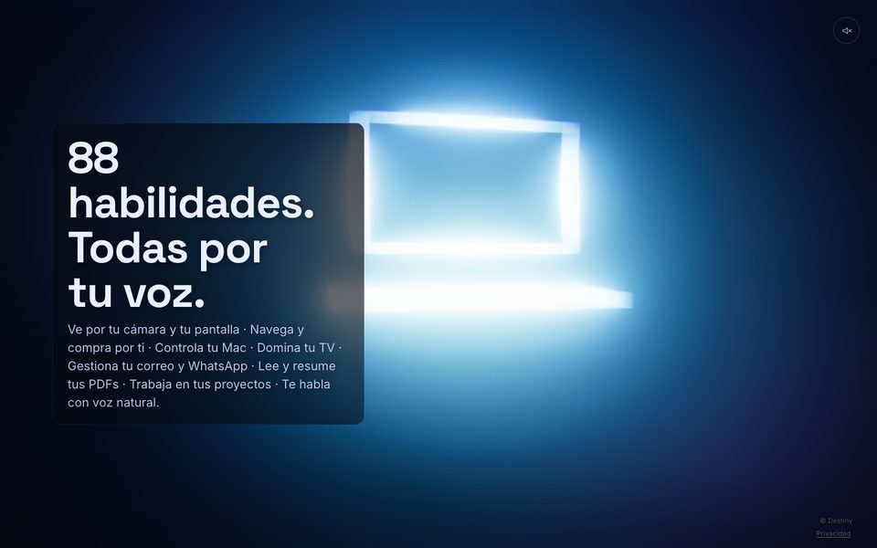 Captura adicional de Destiny — Web 3D