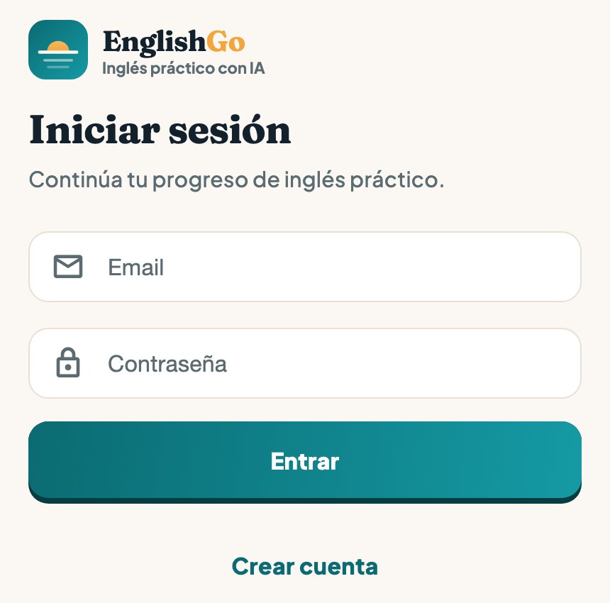 Captura adicional de EnglishGo